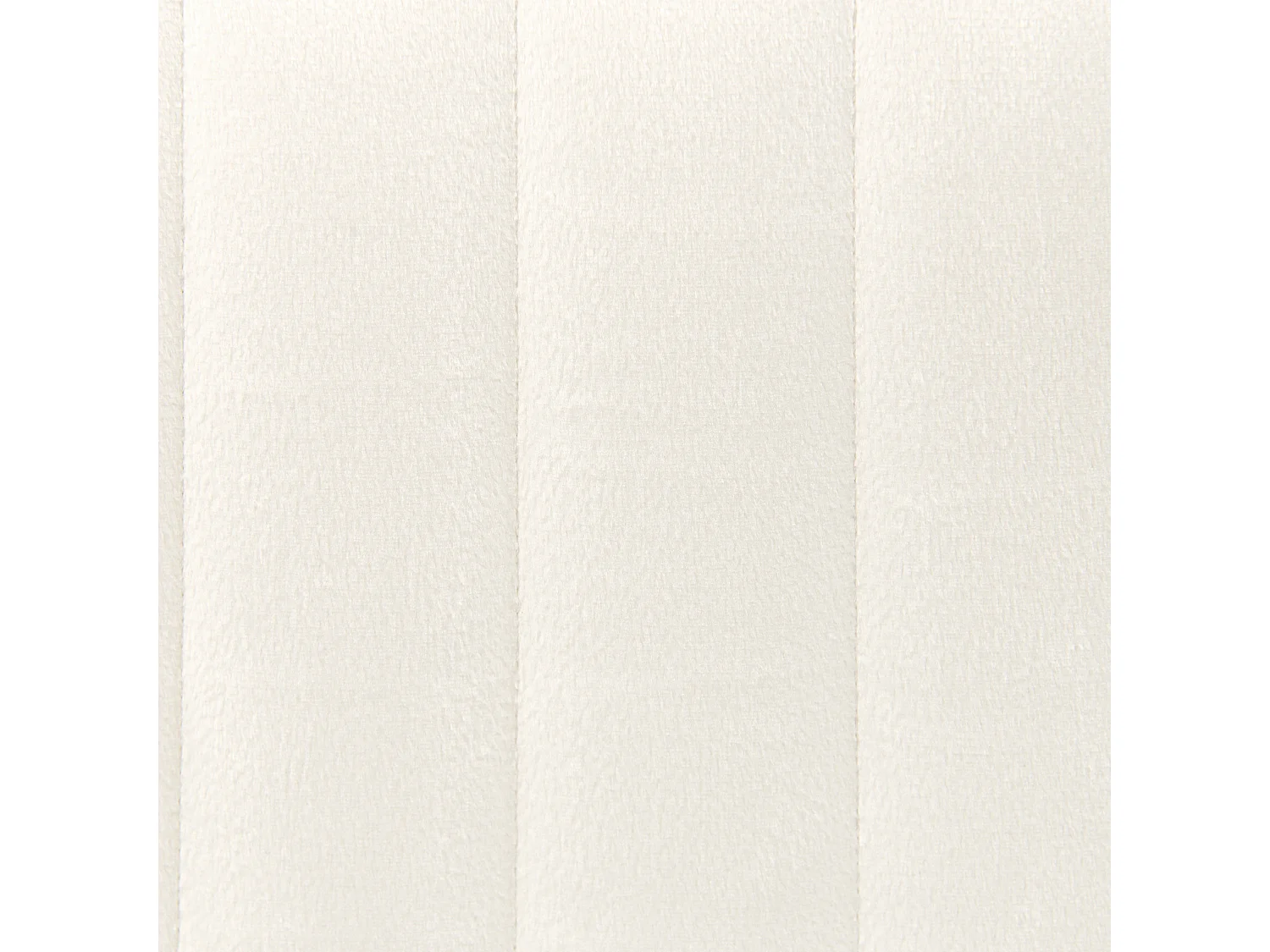 Banc DAYTON Velours Blanc cassé