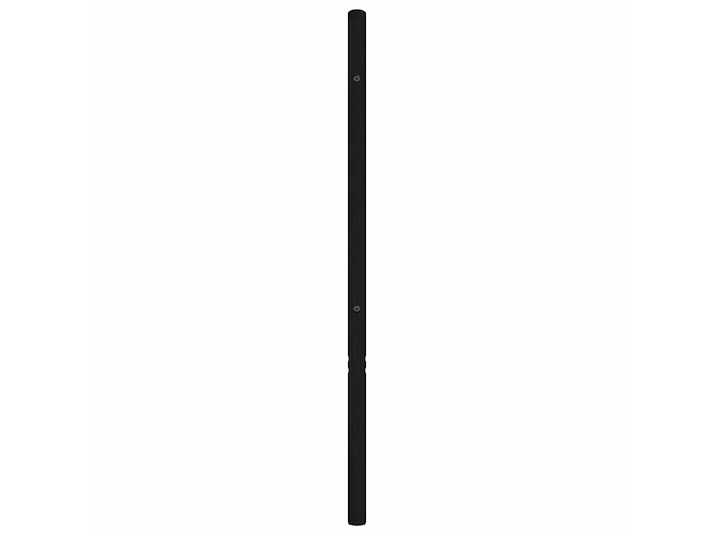 Tête de lit de remplacement métal noir 100 cm