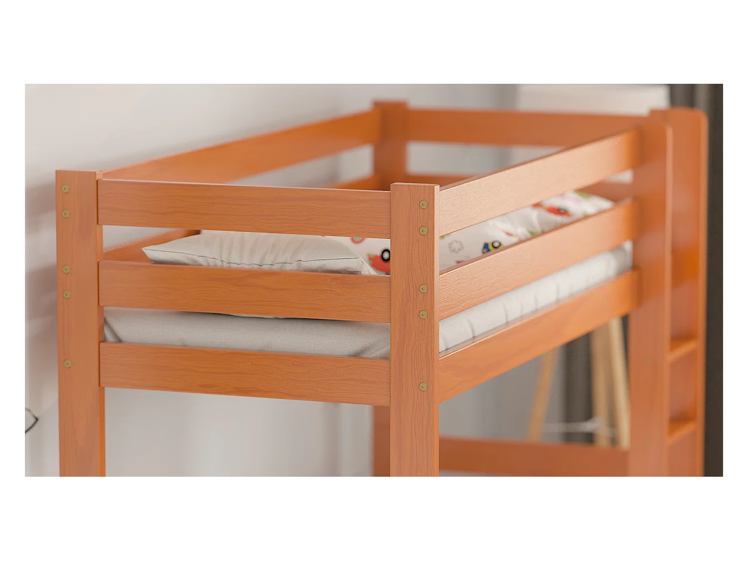 Lit Enfant simple avec extension Paul Duo