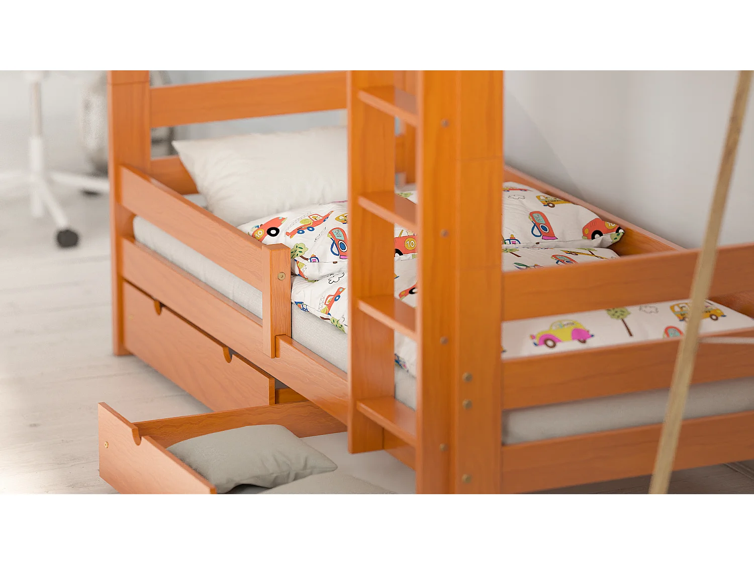 Lit Enfant simple avec extension Paul Duo