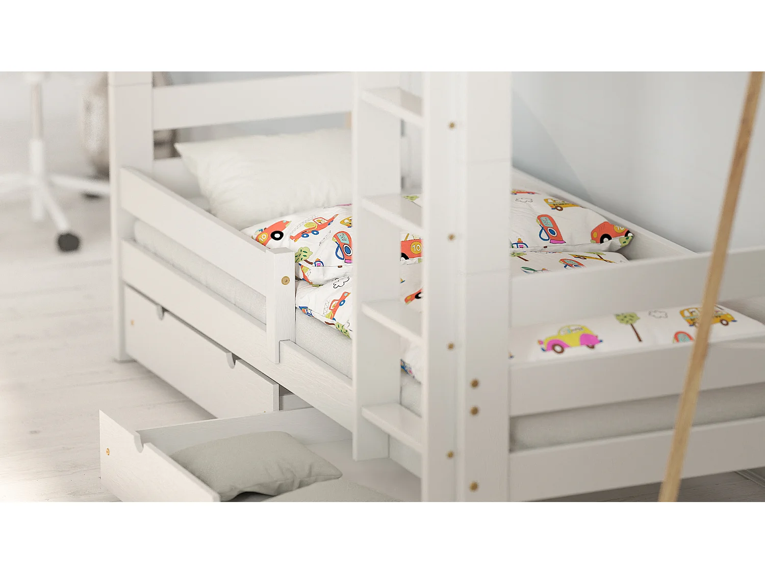 Lit Enfant simple avec extension Paul Duo