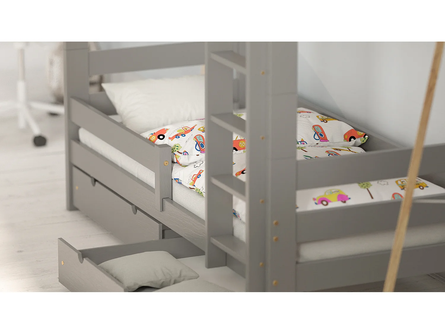 Lit Enfant simple avec extension Paul Duo