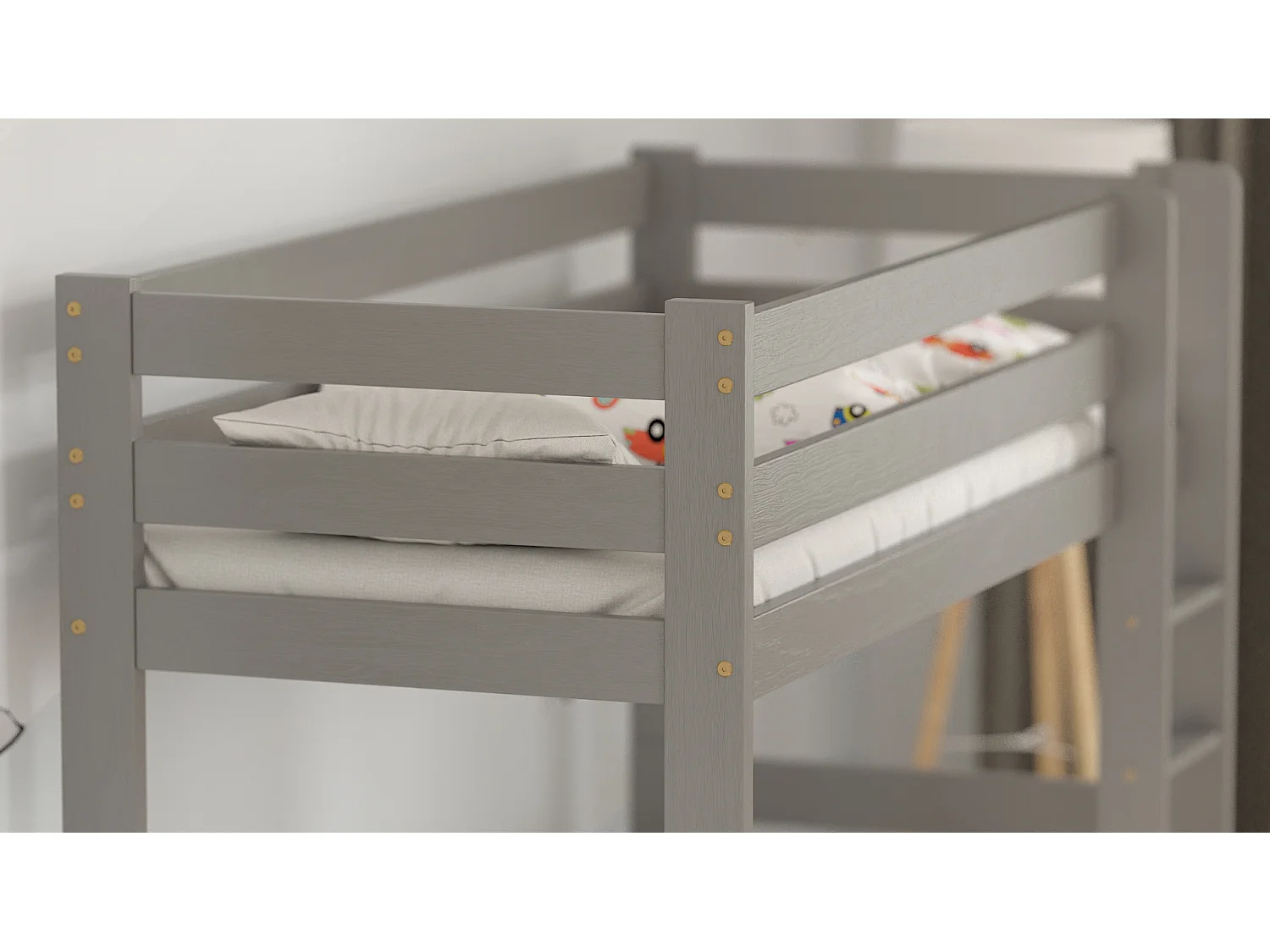 Lit Enfant simple avec extension Paul Duo