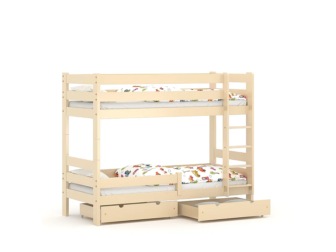 Lit Enfant simple avec extension Paul Duo