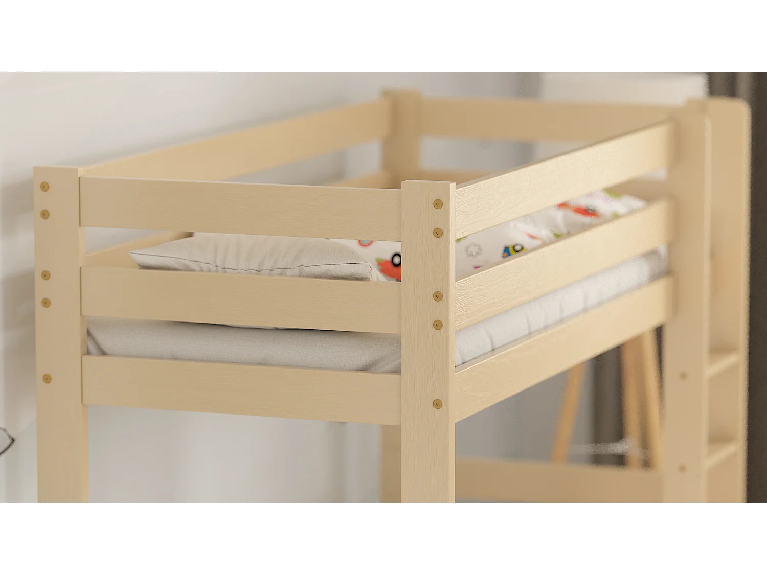 Lit Enfant simple avec extension Paul Duo