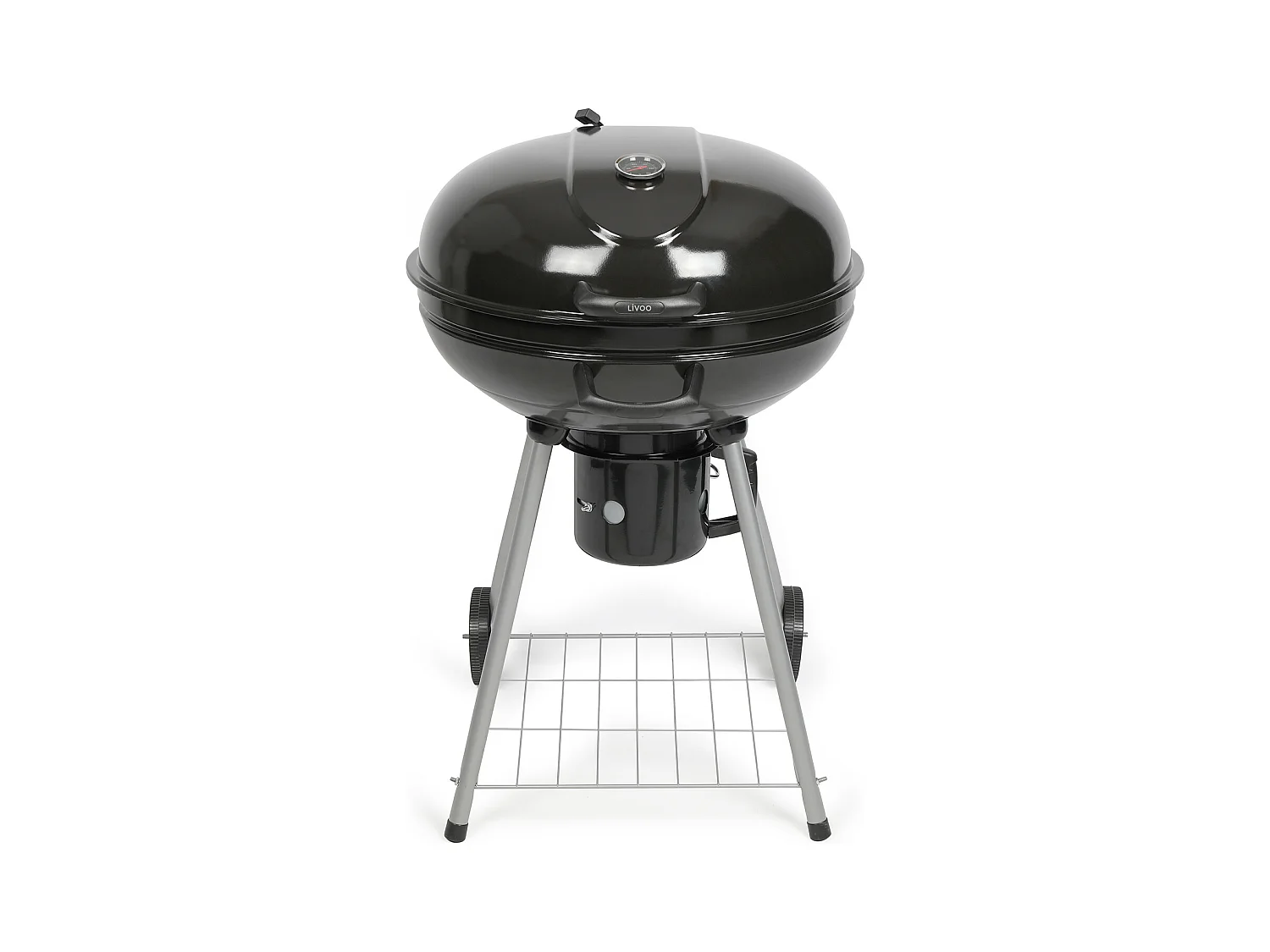 Livoo Barbecue à charbon 55cm noir - doc270