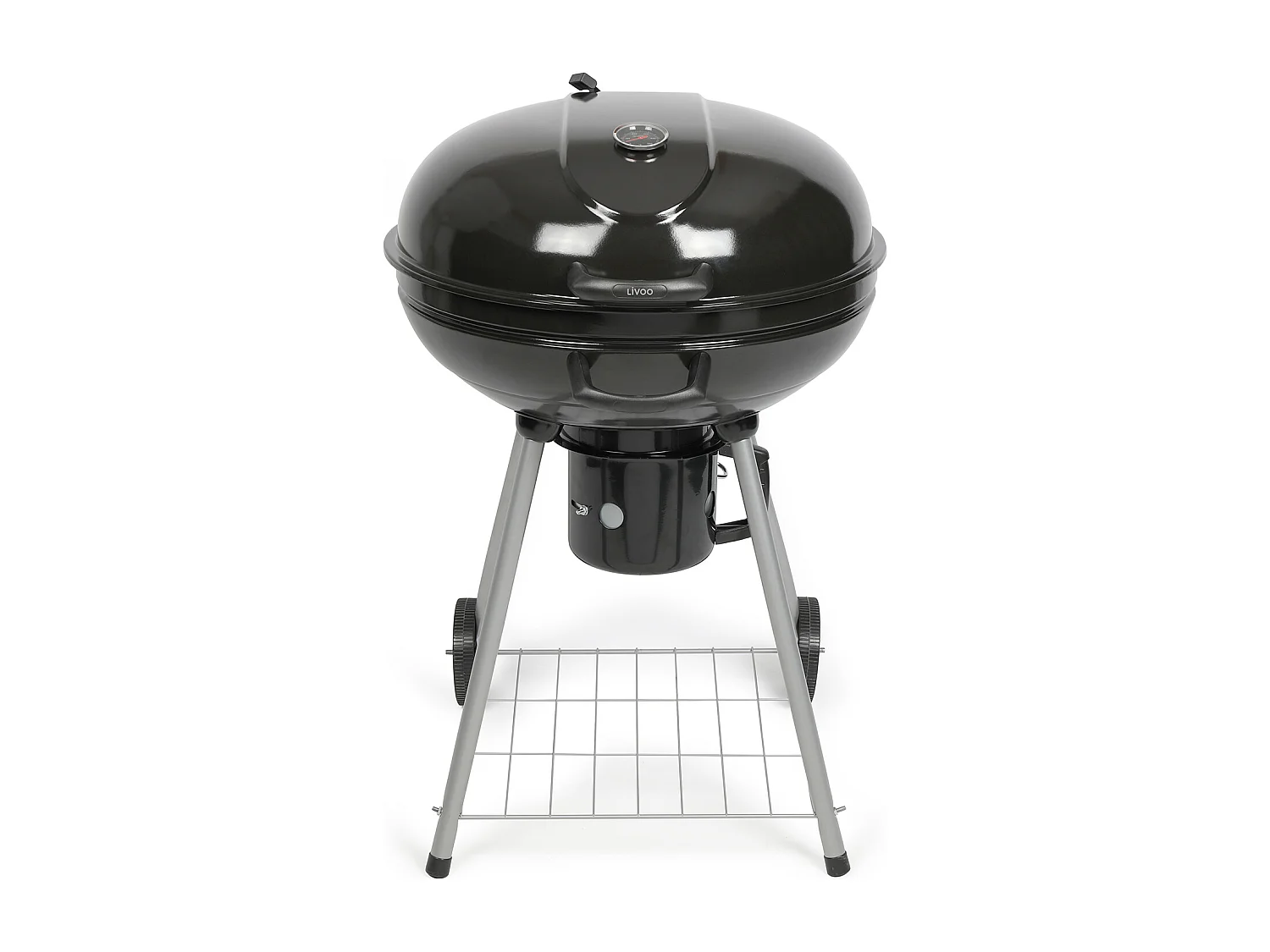Livoo Barbecue à charbon 55cm noir - doc270