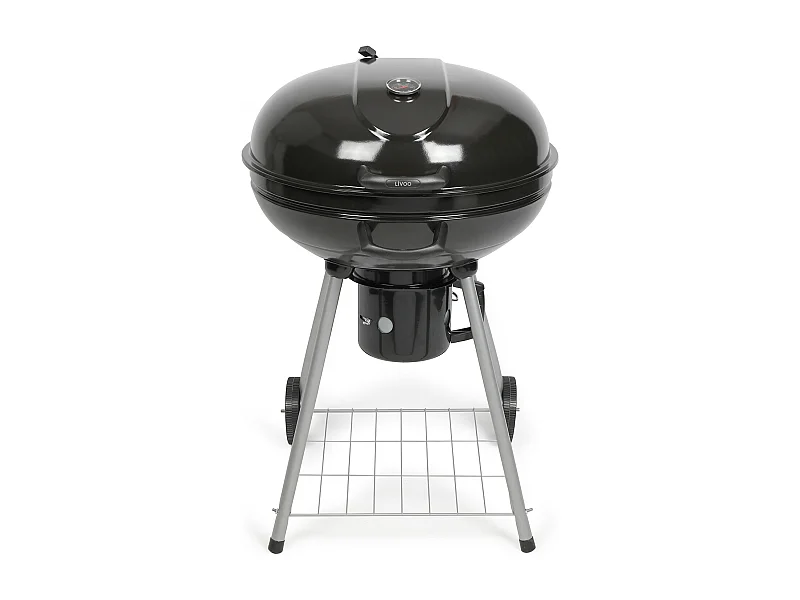 Livoo Barbecue à charbon 55cm noir - doc270