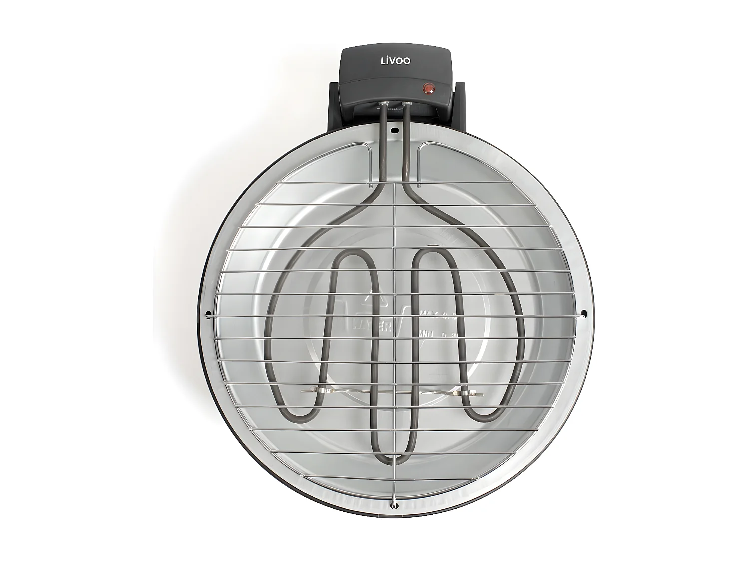 Livoo Barbecue électrique posable 30cm 1250w noir - doc267