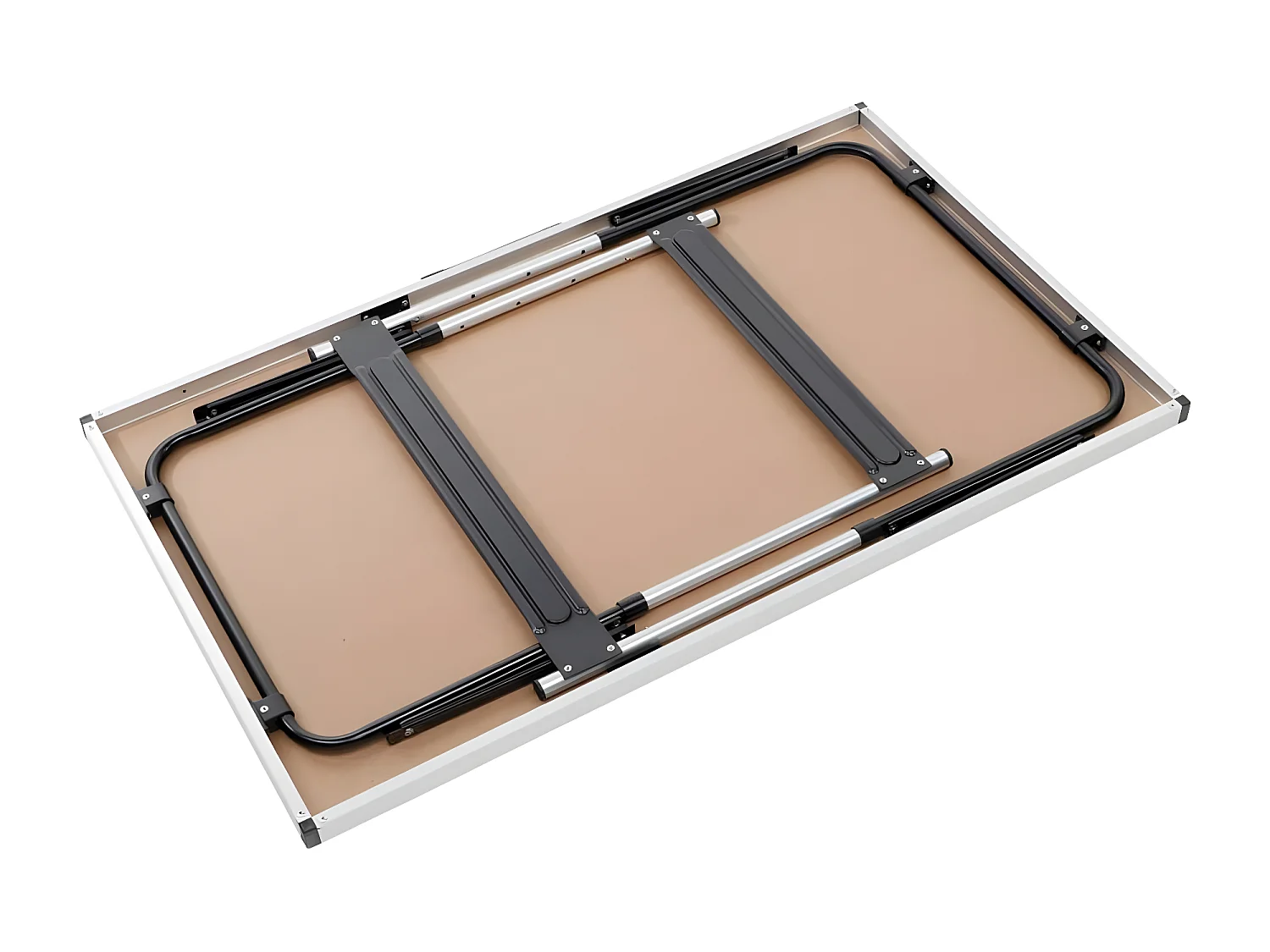 Table pliable 100 x 60 x 94 cm Aluminium