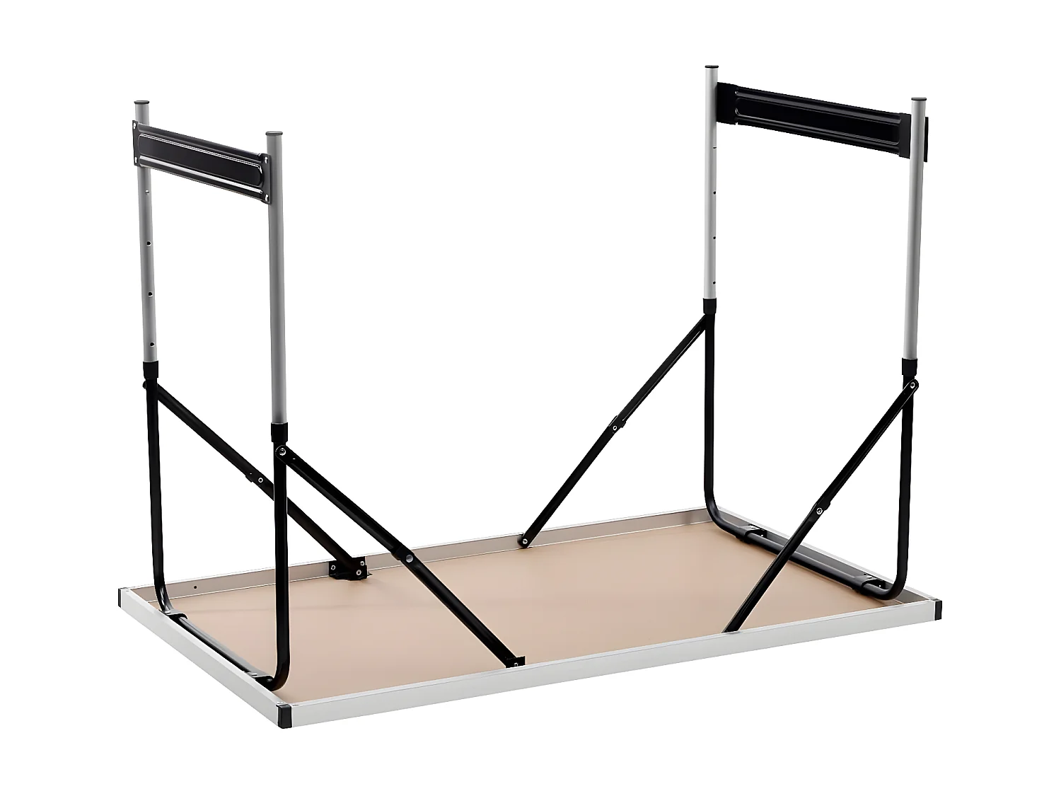 Table pliable 100 x 60 x 94 cm Aluminium