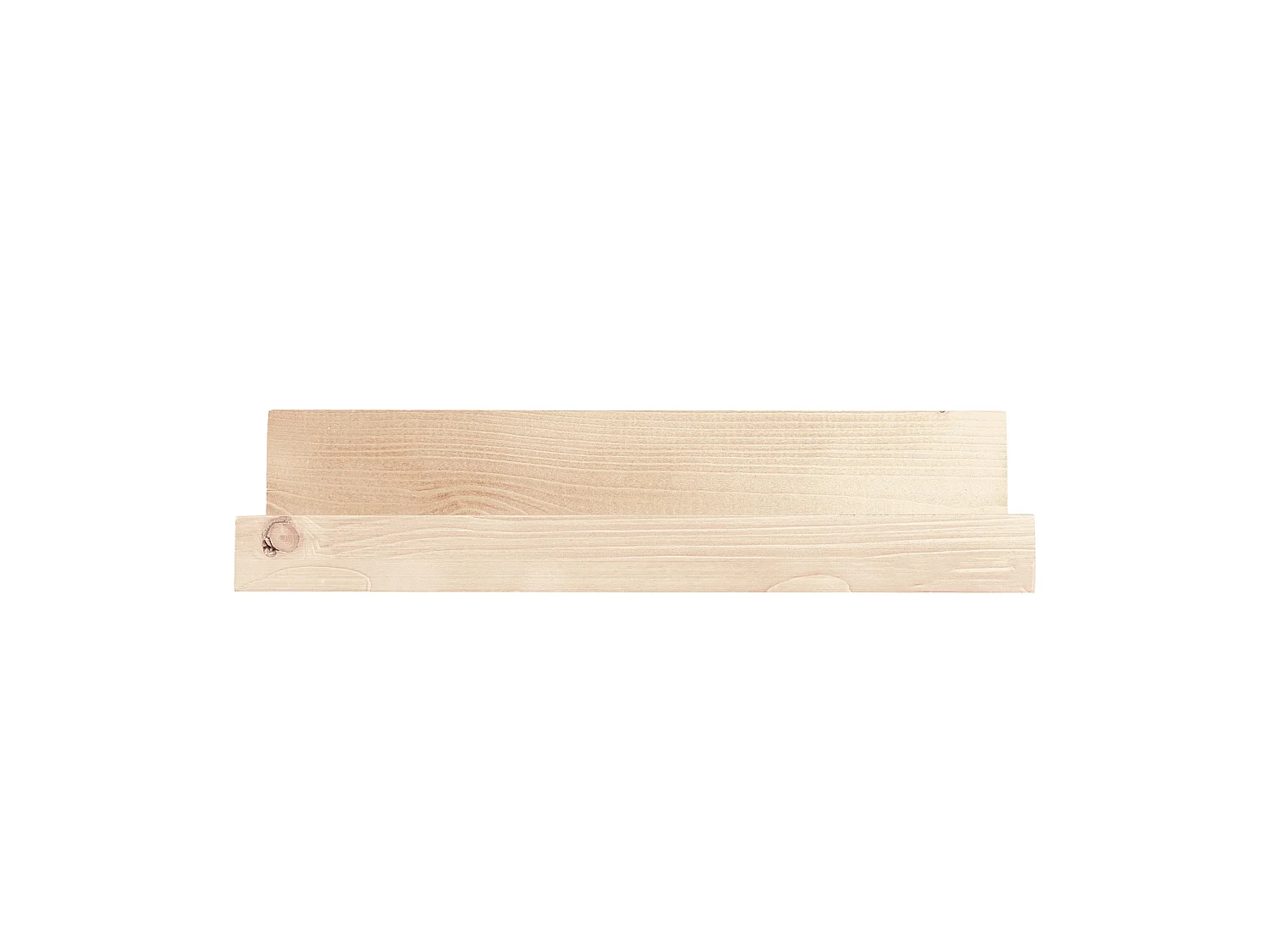 Etagère en bois de couleur beige 40 cm JAHA