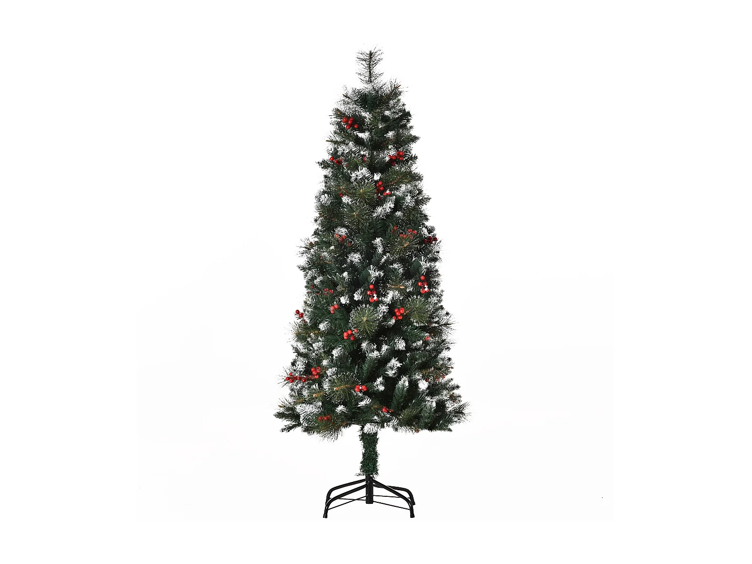 Árbol de navidad verde 50x50x150 cm HOMCOM