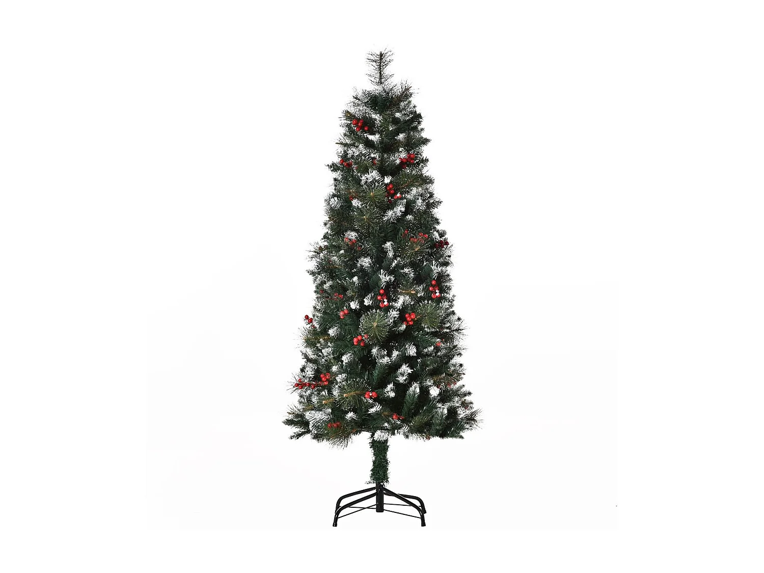 Árbol de navidad verde 50x50x150 cm HOMCOM