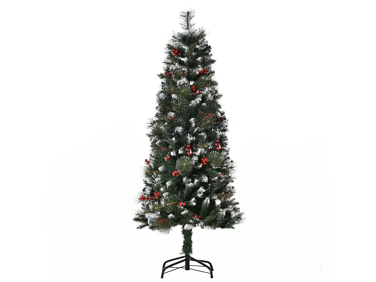 Árbol de navidad verde 50x50x150 cm HOMCOM