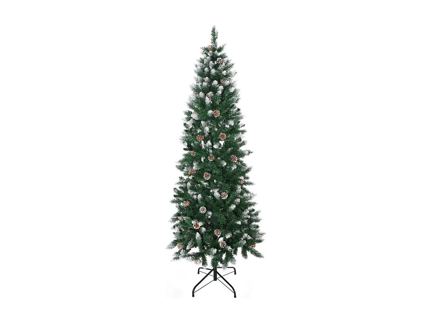 Árbol de navidad verde 73x73x180 cm HOMCOM