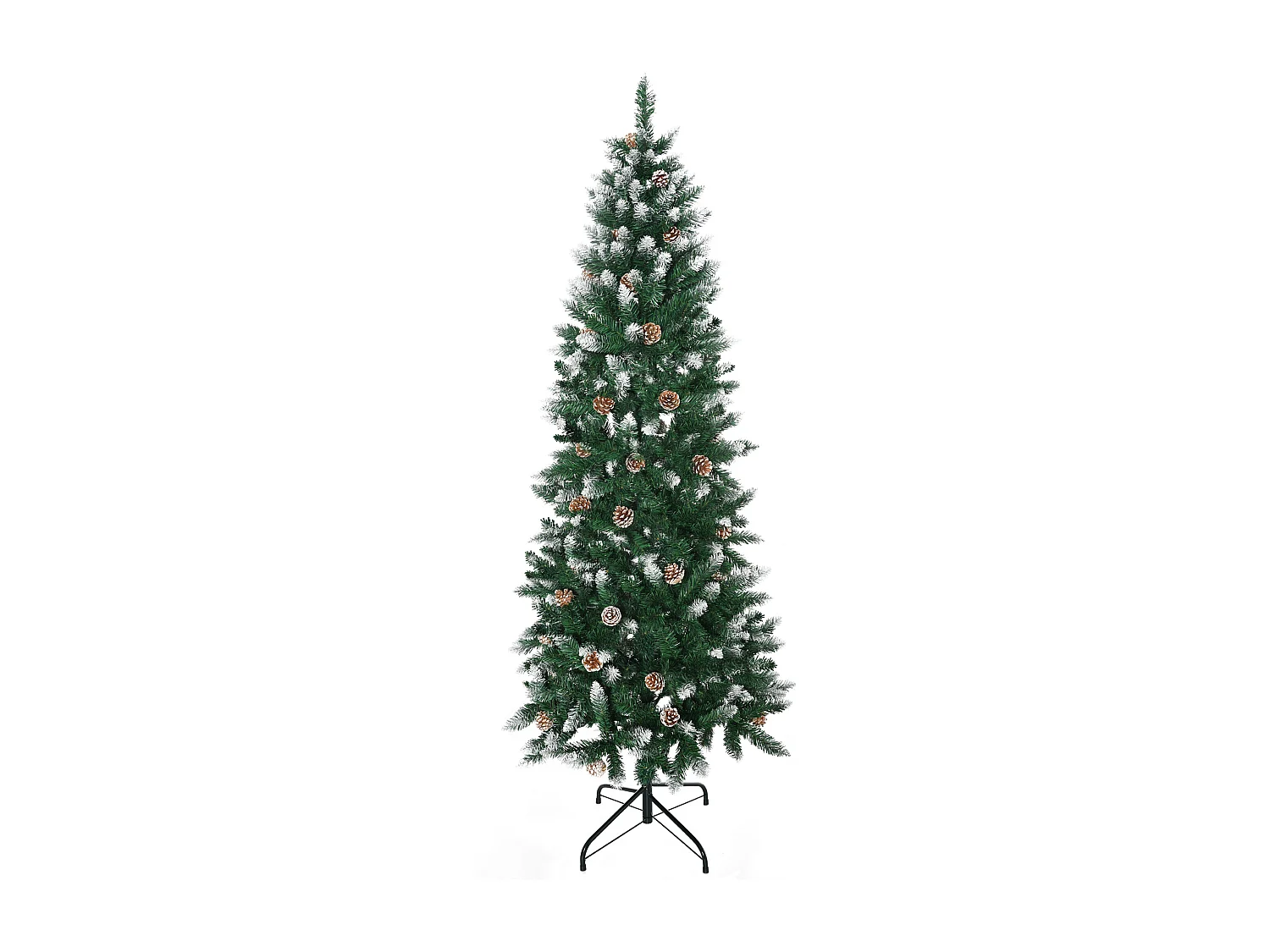 Árbol de navidad verde 73x73x180 cm HOMCOM