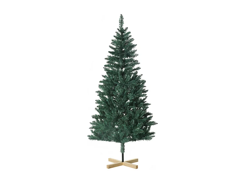 Árbol de navidad verde 90x90x180 cm HOMCOM