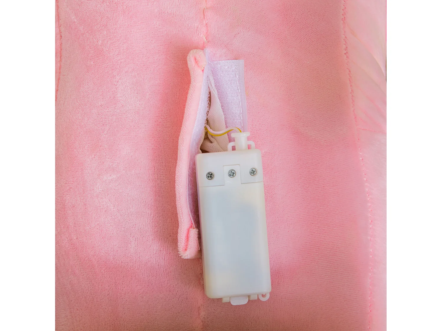 Caballito balancín infantil rosa 60x35x45 cm HOMCOM