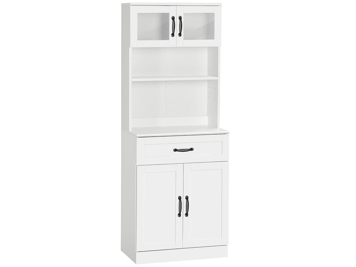 Alacena de cocina blanco 60x38x161 cm HOMCOM