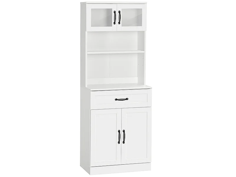 Alacena de cocina blanco 60x38x161 cm HOMCOM