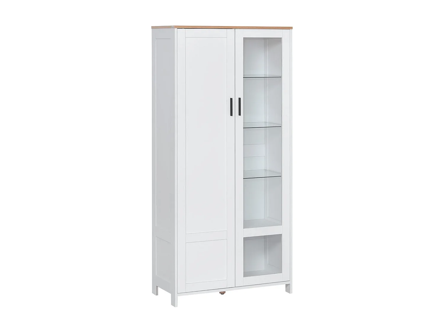 Alacena de cocina blanco 76x36x160 cm HOMCOM