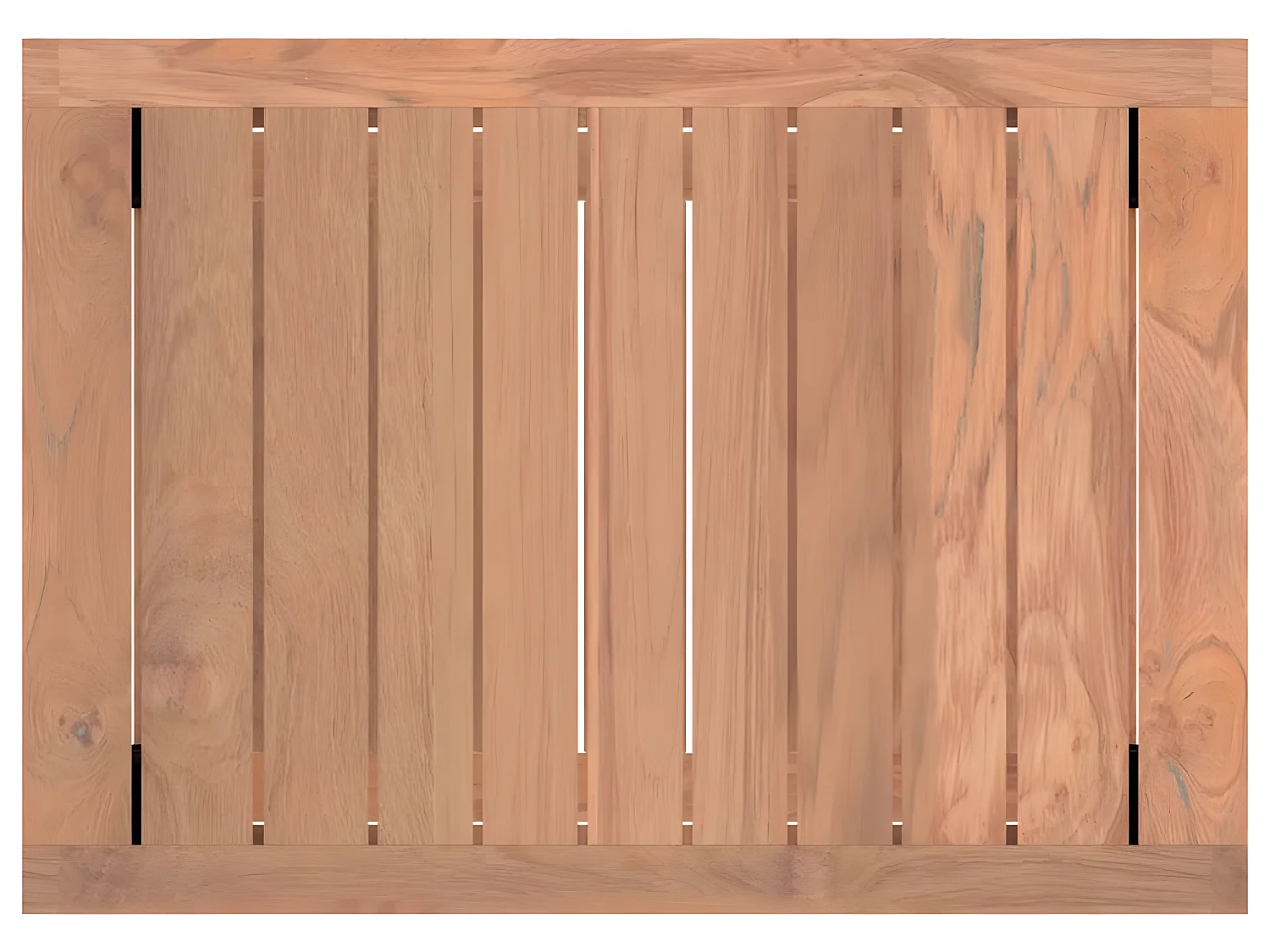 Badezimmer-Beistelltisch 50x35x45 cm Massivholz Teak