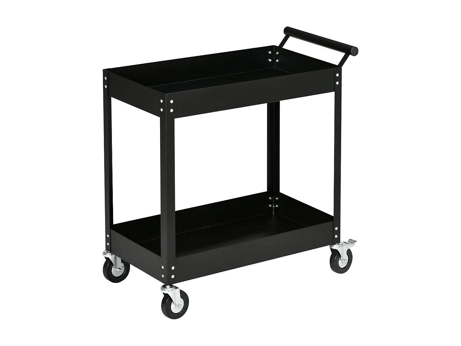 Carro de herramientas negro 84.5x38x84 cm DURHAND