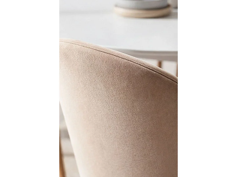 Packs Sillas Comedor - Pack 4 Sillas Vint Terciopelo - Beige