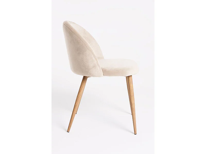 Packs Sillas Comedor - Pack 4 Sillas Vint Terciopelo - Beige