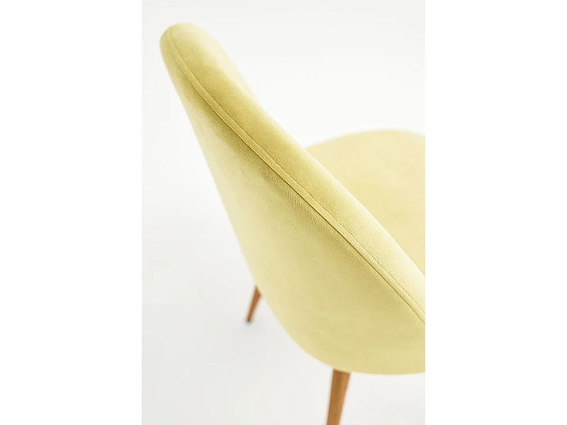 Packs Sillas Comedor - Pack 4 Sillas Vint Terciopelo - Amarillo dorado