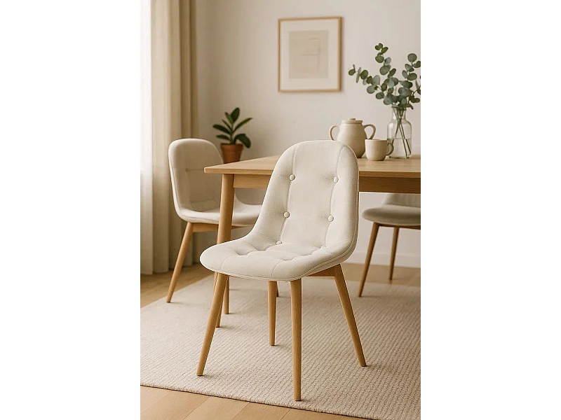 Sillas Comedor - Silla Vorak - Blanco