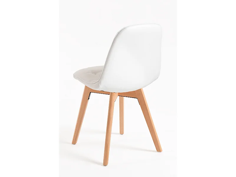 Sillas Comedor - Silla Vorak - Blanco