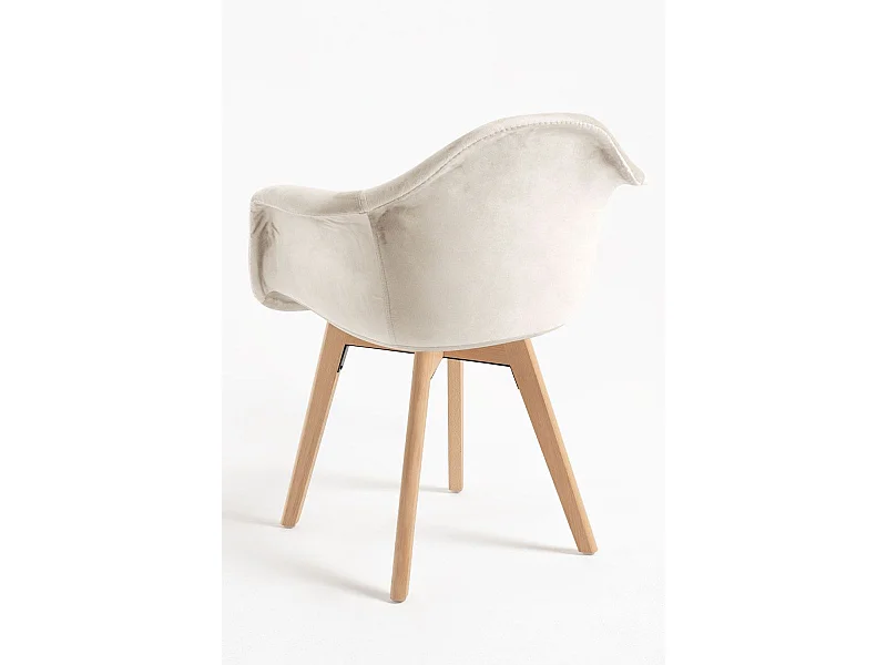 Packs Sillas Comedor - Pack 2 Sillas Belu Terciopelo - Beige