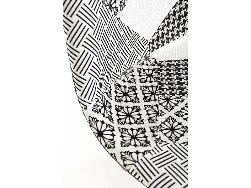 Silla de Oficina Patchwork Blanca y negro Neo Patchwork - Máxima Ergonomía - Ideal para Escritorio y Gaming