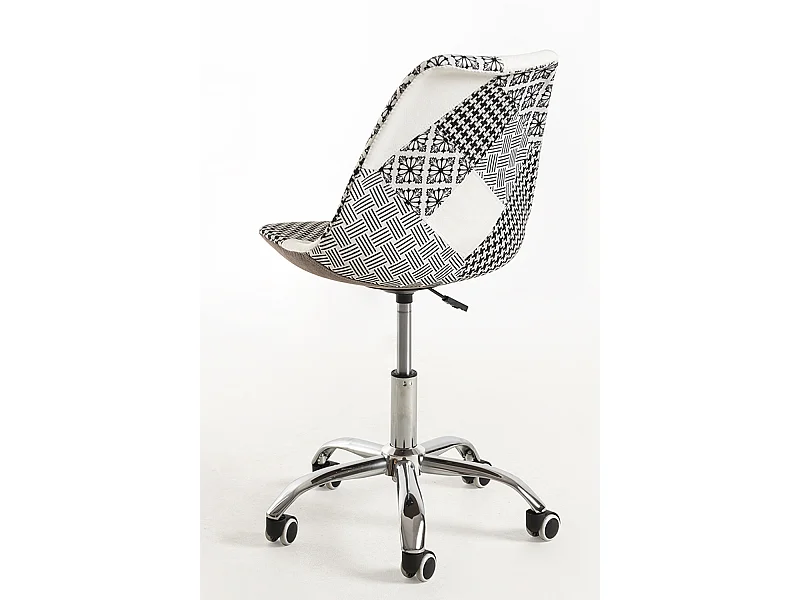 Packs Sillas - Pack 2 Sillas Neo Patchwork - Patchwork blanco y negro