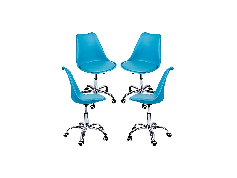 Packs Sillas - Pack 4 Sillas Neo - Azul claro