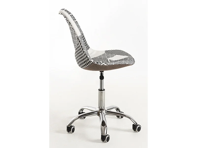 Packs Sillas - Pack 6 Sillas Neo Patchwork - Patchwork blanco y negro