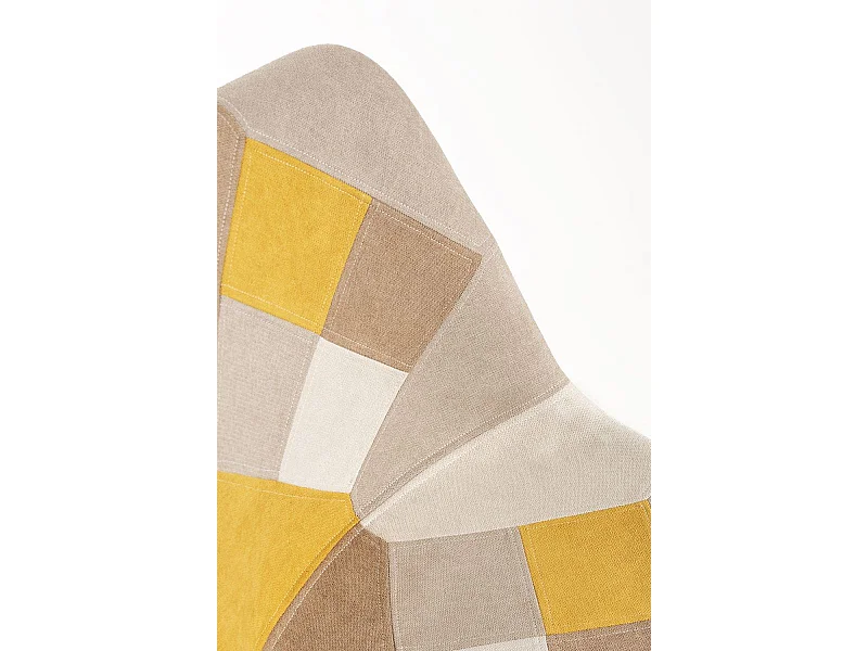 Silla de Oficina Neo Patchwork en Amarillo - Máxima Ergonomía - Ideal para Escritorio y Gaming