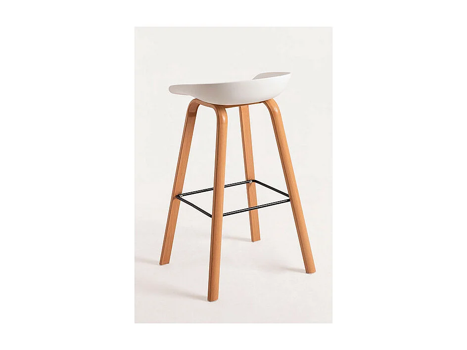 Taburetes Cocina - Taburete Tolbi - Blanco