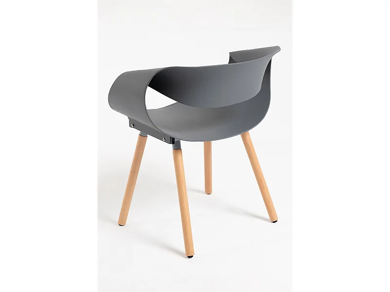 Sillas Comedor - Silla Cappio - Gris oscuro
