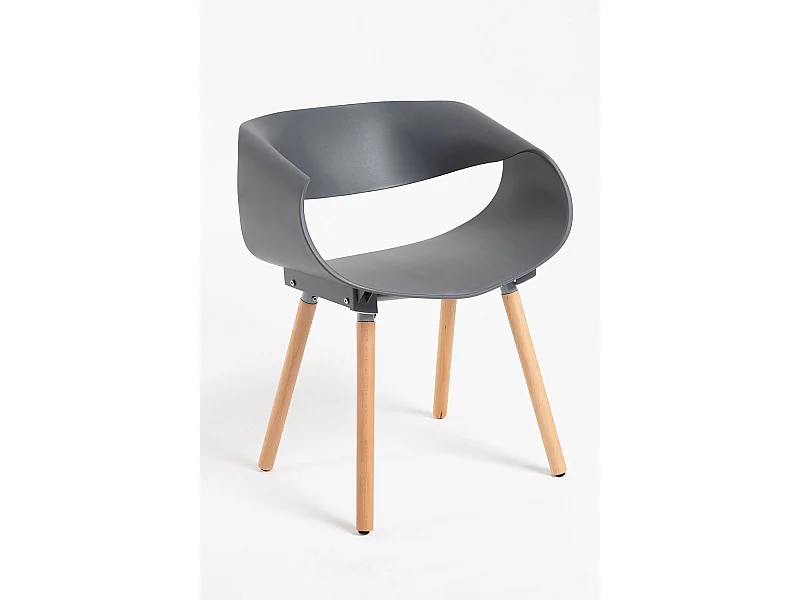 Sillas Comedor - Silla Cappio - Gris oscuro