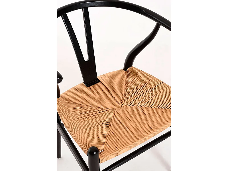 Sillas Comedor - Silla Wis Madera - Negro