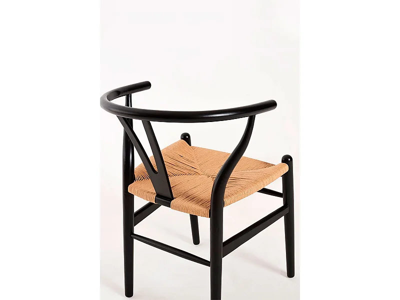 Sillas Comedor - Silla Wis Madera - Negro