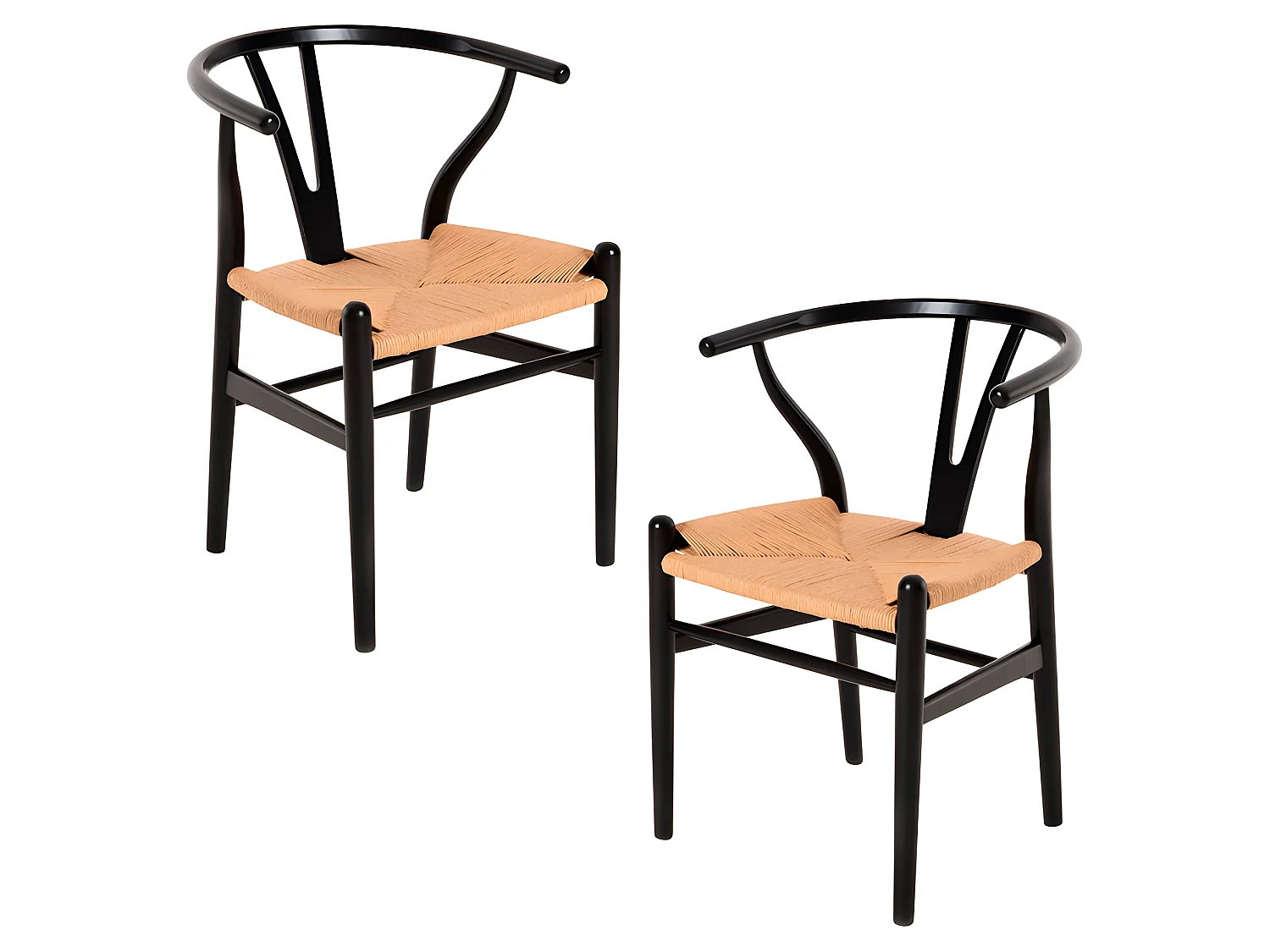Packs Sillas Comedor - Pack 2 Sillas Wis Madera - Negro