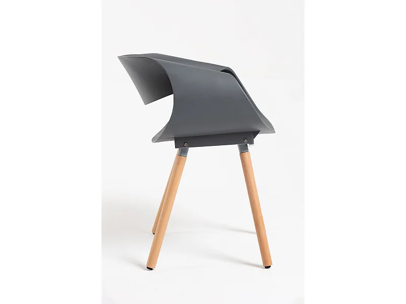 Packs Sillas Comedor - Pack 2 Sillas Cappio - Gris oscuro