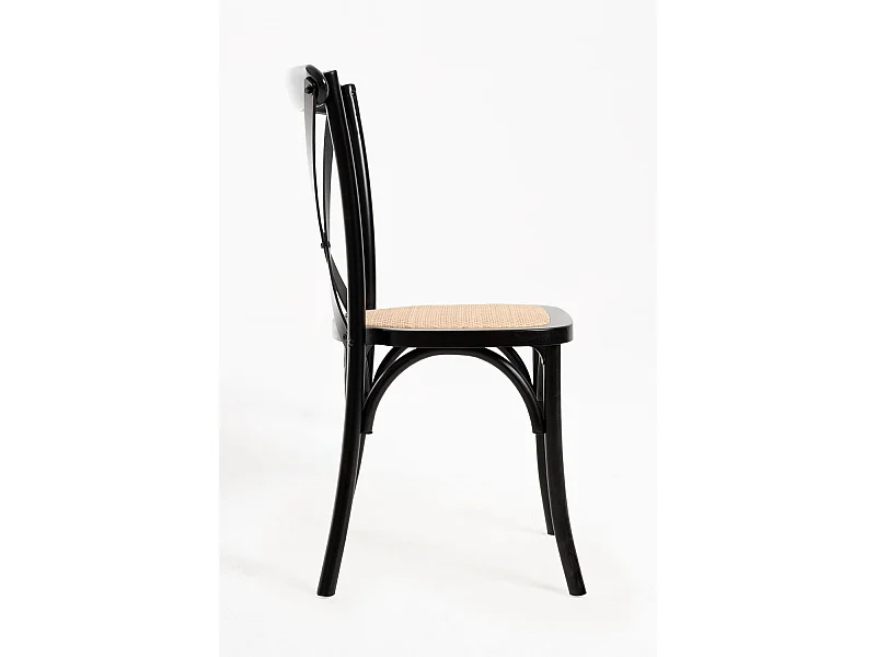 Sillas Comedor - Silla Altea Madera - Negro