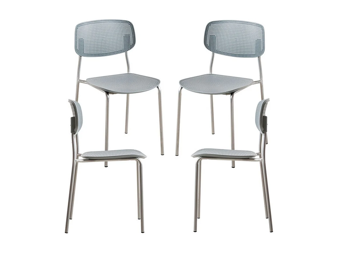 Packs Sillas Comedor - Pack 4 Sillas Piki - Gris
