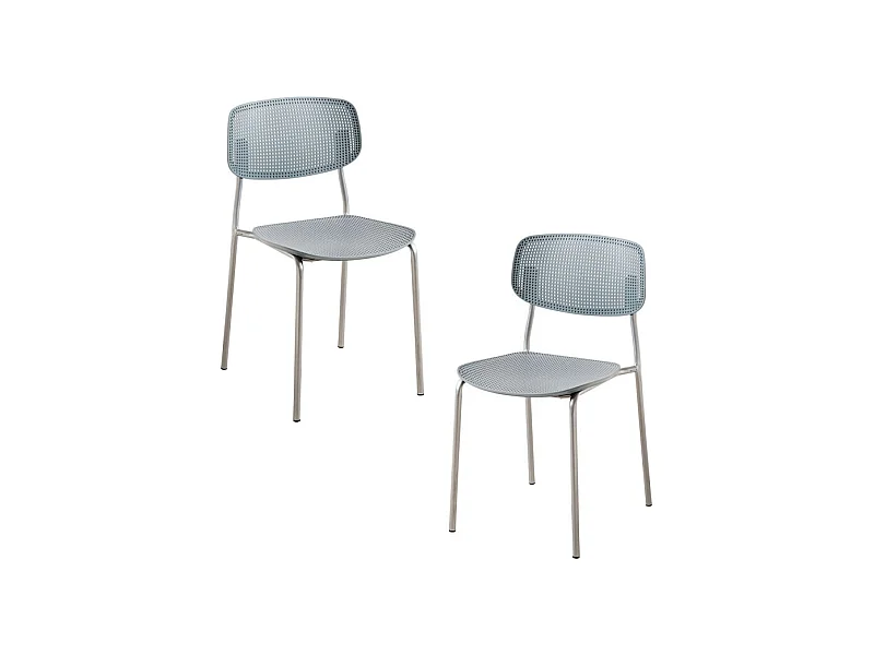 Packs Sillas Comedor - Pack 2 Sillas Piki - Gris