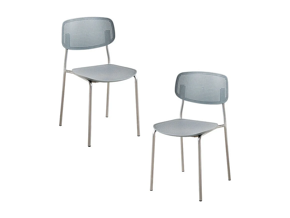 Packs Sillas Comedor - Pack 2 Sillas Piki - Gris